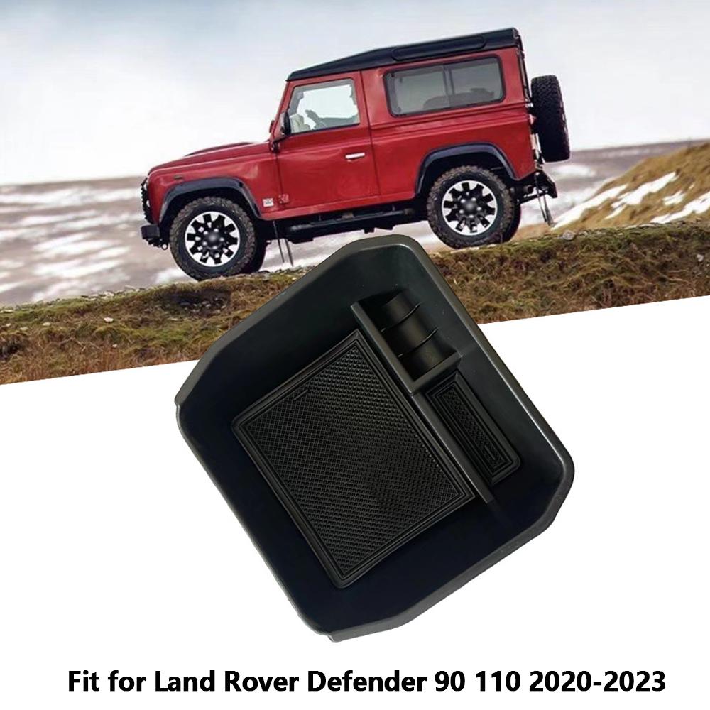Ящик для хранения в подлокотнике центральной консоли автомобиля для Land Rover Defender 90 110 2020-2024, держатель подлокотника, контейнер, аксессуары для интерьера