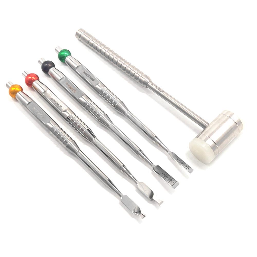 Стоматологическое долото Ochsenbein, зубной костный нож, костный молоток, набор инструментов, скребок для зубных имплантатов, хирургия полости рта, хирургический инструмент, инструменты дантиста