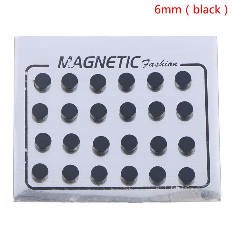 12 пар панк титановая сталь мужские сильные магнитные клипсы для ушей для мужчин и женщин магнитные серьги не пирсинг ювелирные изделия подарок