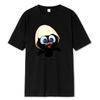 Sunshine T-shirt Large Women's Calimero Cartoon Pattern Women's T-shirt Colorful Fun T-shirt Women's Casual T-shirt