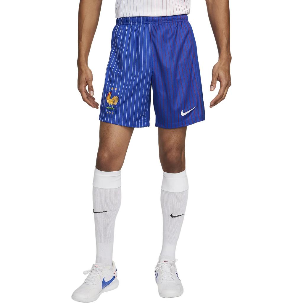 Nike FFF 2024 Стадион Выездные Футбольные Штаны Мужские Ярко-синие FJ4294-452