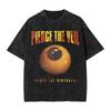 Стирка Т-shirt Pierce The Veil 2026 Tour Уличная одежда Винтажная футболка Рок-группа Футболки для Мужчин Женщин Короткий Рукав Харадзюку С принтом
