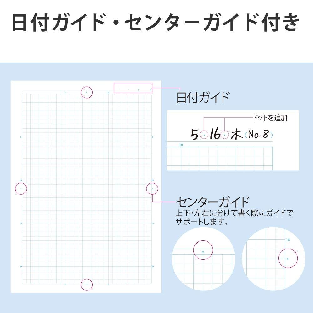 KOKUYO Notebook Campus Notebook Purpose B5 5mm Grid 5 Books No-30S10-5X5