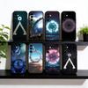 Чехол для телефона Stargate A-Atlantis Черный Силиконовый Мягкий Для Samsung Galaxy A73,A72,A71,A70,A53,A52,A51