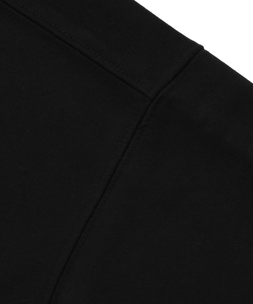 STENDS [M~4XL] Свитшот полу-оверсайз на весь день_Черный