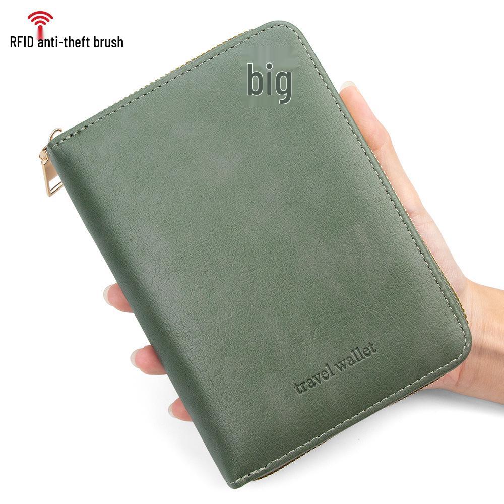 New RFID-Protected Anti-Theft Passport Wallet: Cross-Border Travel Document Organizer