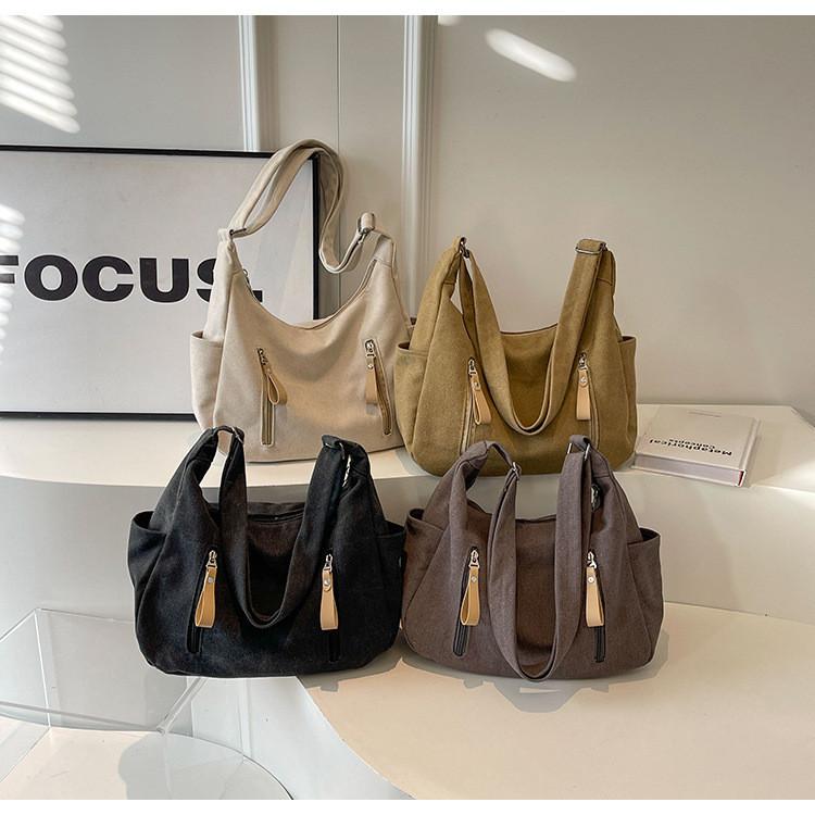 IELGY Японская ретро-сумка из холста, повседневная вместительная сумка-мессенджер для студентов колледжей