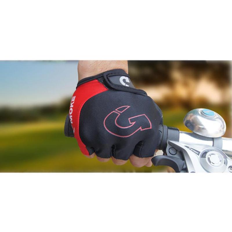 Anti-Slip Half Finger Gel Cycling Gloves Anti-Shock Riding Sports Gloves MTB Road Mountain Bike