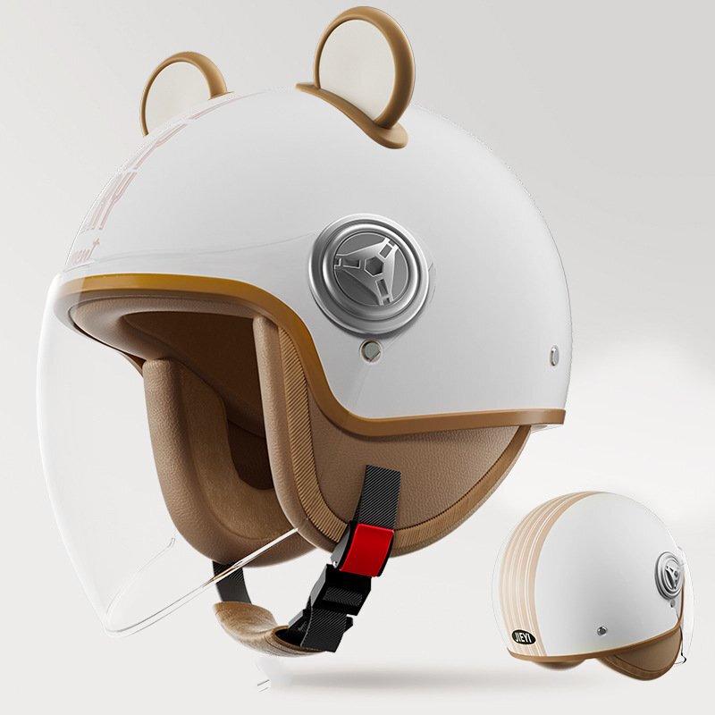 Lishi Winter Electric Scooter Half-Face Helmet
