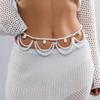 Dress Accessory Belly Chain Adjustable Hip Chain Fashion Body Chain Decor  Birthday Gift