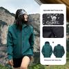 CAMEL Unisex 3-in-1 All-Weather Hiking Jacket