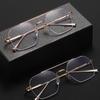LOOKING4U NeoRetro 31752 C3 Золотисто-черные с синим светом блокирующие очки