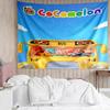CoComelon Print Tapestry, Backdrop, Easy Setup, Ideal for Bedroom, Office & Living Room, with Aesthetic Wall Hanging Decor.