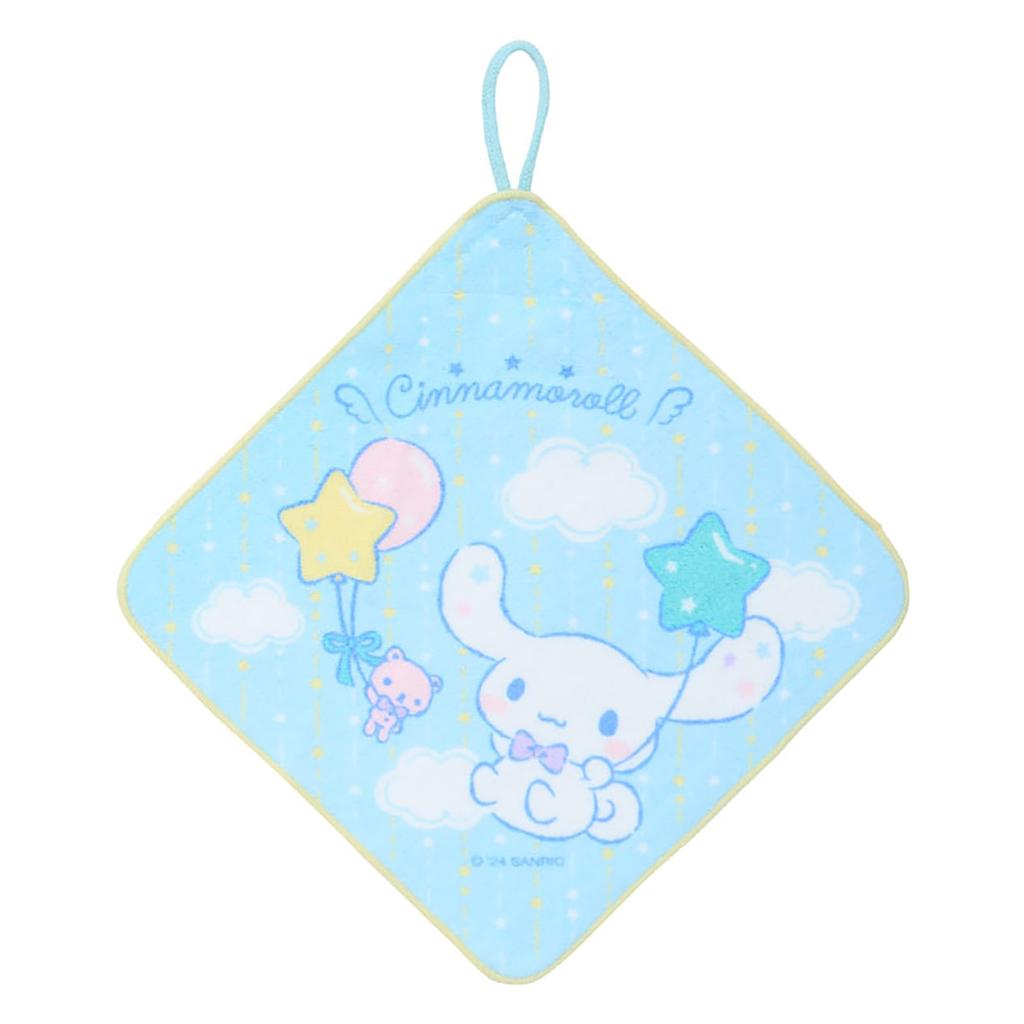Sanrio Петля для полотенца Cinnamoroll Антибактериальное с именем для Номер продукта 249700 (САНРИО) Набор из 3 предметов, Дизайн, Лечение, Пространство, Детский сад/Детский сад,