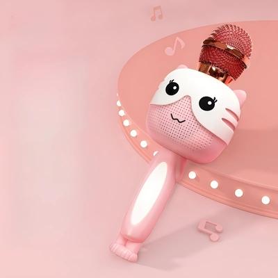 Детский микрофон-головоломка K Song, беспроводной Bluetooth-микрофон для караоке, детская музыкальная игрушка в подарок для малышей