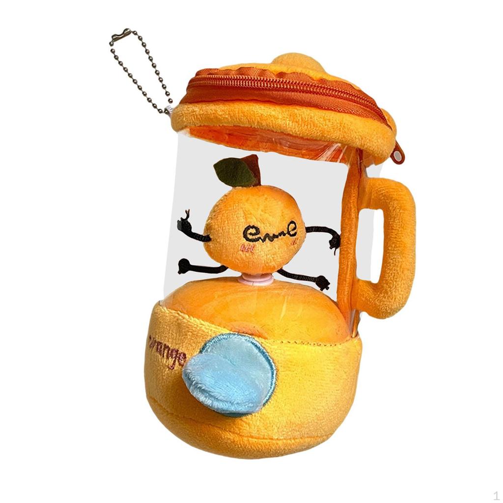 Fruit Juicer Plush Toy Cute Novelty Portable, Fruit Doll,Soft, Stuffed for Kids Boys Girls