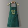 Women's Waterproof PVC Apron with Cooking Sleeves - Oil-Proof, Customizable, Half-Length Waist Design
