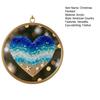 Christmas Decoration Ocean Series Acrylic Ornaments Xmas Hanging Decor with Ocean Themes Festive Gift for Home And Tree Display