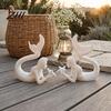 Художественный Декор Морских Существ 3D Печатная Фигурка Русалки и Морской Звезды, Изысканная Скульптура, Декор Океанского Микро-Ландшафта, Тематический Настольный Орнамент