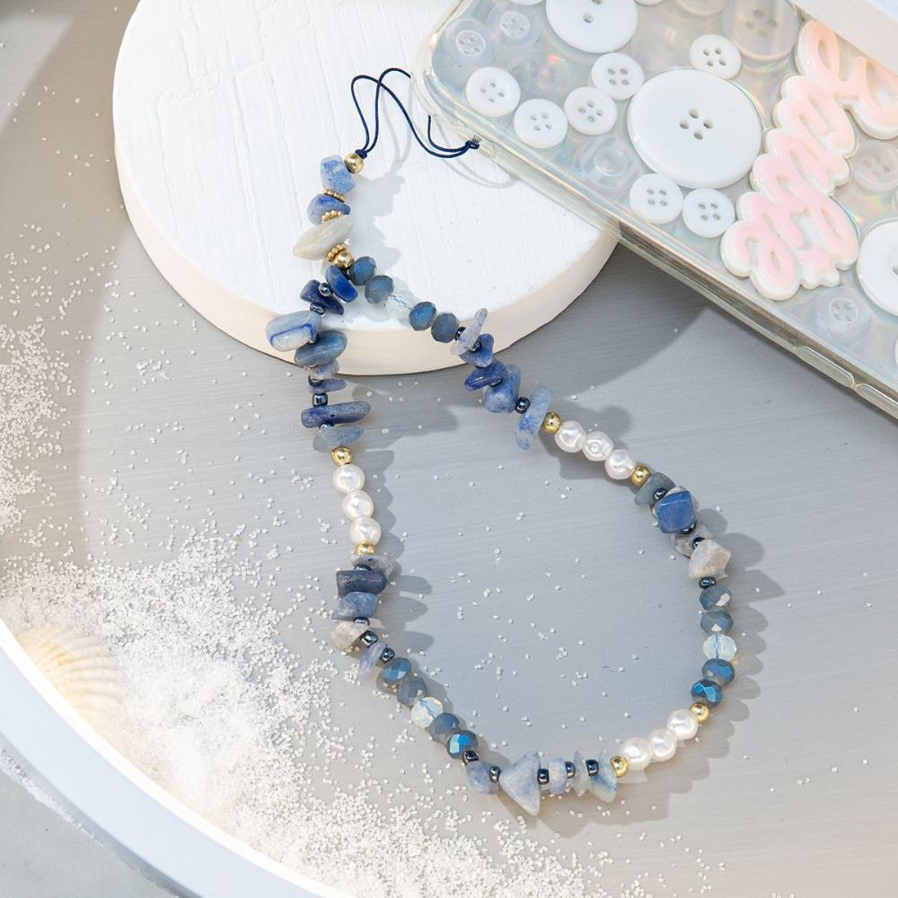 Anti-Lost Bracelet Keychain Beaded Cellphone Strap Mobile Phone Lanyard Lanyard Mobile Phone Chain