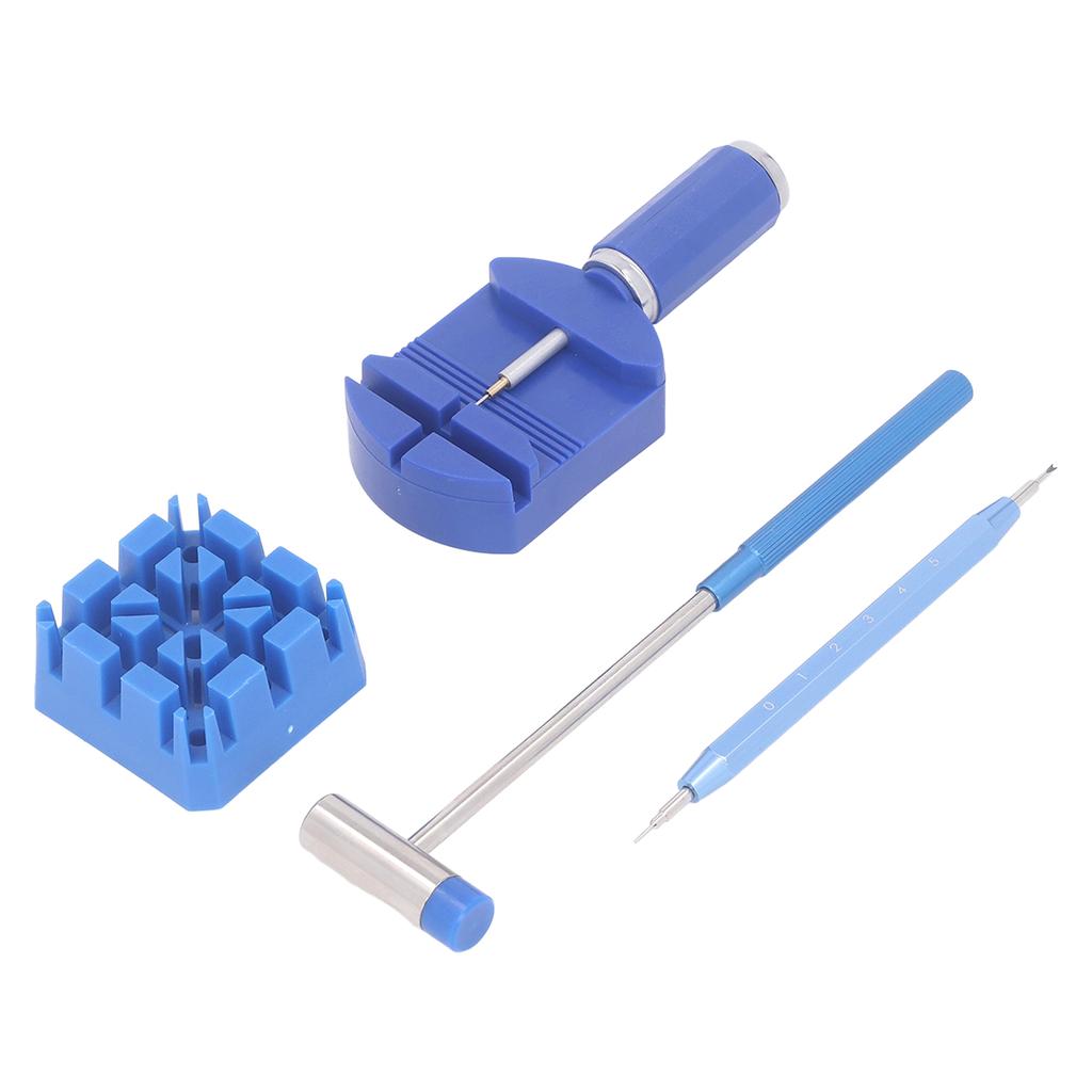 Набор инструментов для снятия звеньев часов, пластиковая ручка с наконечником из нержавеющей стали, инструмент для ремонта ремешка часов