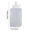 Bottle for Condiments, Sauce Dispenser, PP Container with Wide Opening, Suitable Kitchen And
