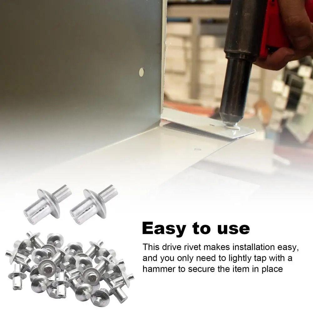 10/20/50/100 шт. Заклепки для ударных головок, крепежные элементы, гвозди для расширения