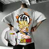 Dragon Ball Anime Tshirt Men Women Goku Super Saiyan Printed Cotton Casual Short Sleeve Tops Streetwear Summer 2026 Graphic Tee