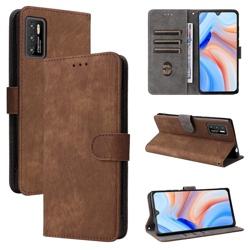 Кожаные флип-чехлы для Cubot P50, чехол для телефона из искусственной кожи, полная защита корпуса [блокировка RFID]