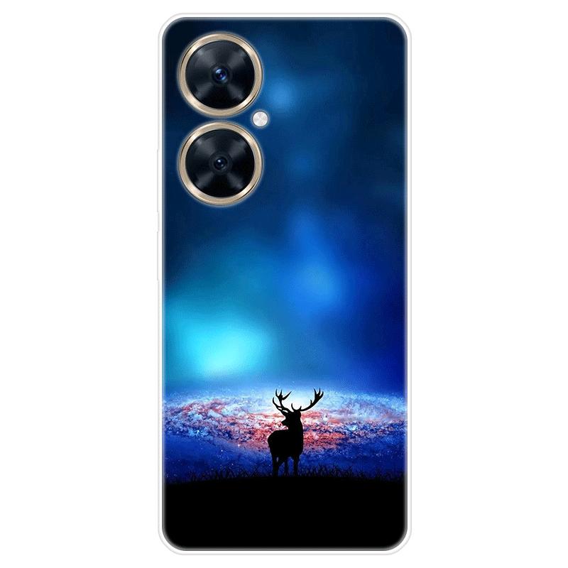 Для Huawei nova 11i nova11i чехол Мягкая силиконовая задняя крышка Чехол для телефона с рисунком из мультфильма Разнообразие