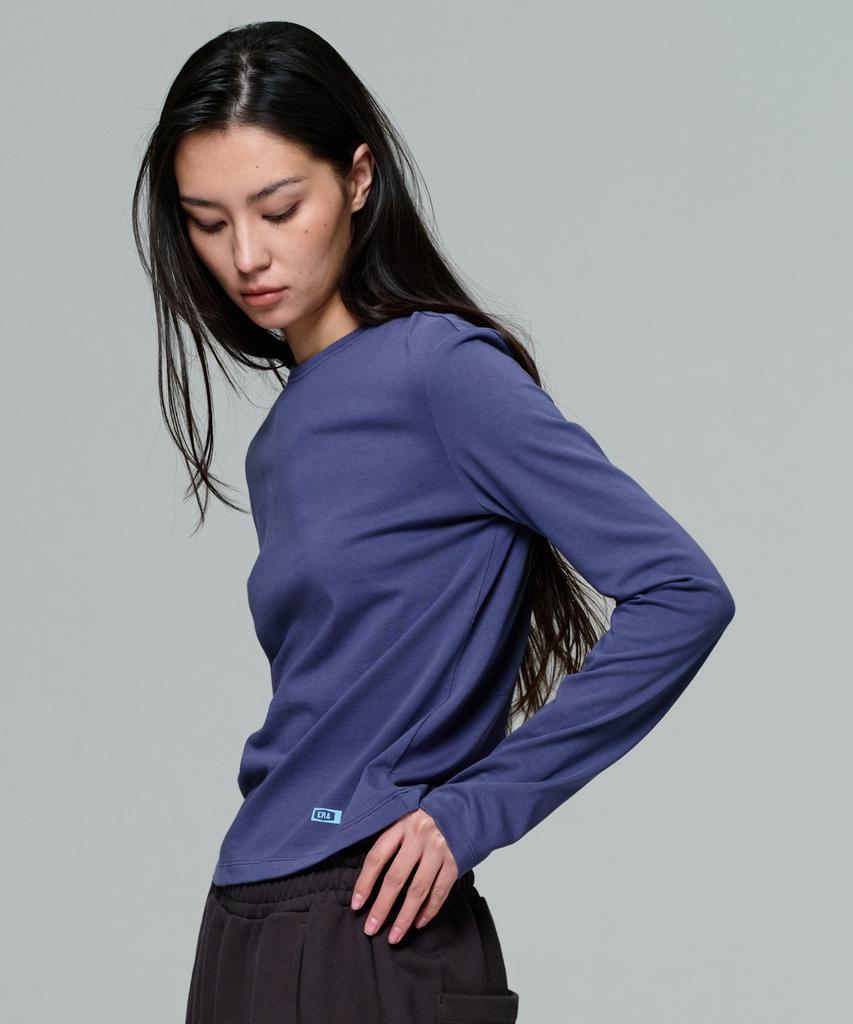 ERA Women Era Essential Ls T - Washed Navy