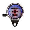 VGEBY1 LED Mini Speedometer Indicator Mechanical Motorcycle Universal 12V Backlight Odometer B