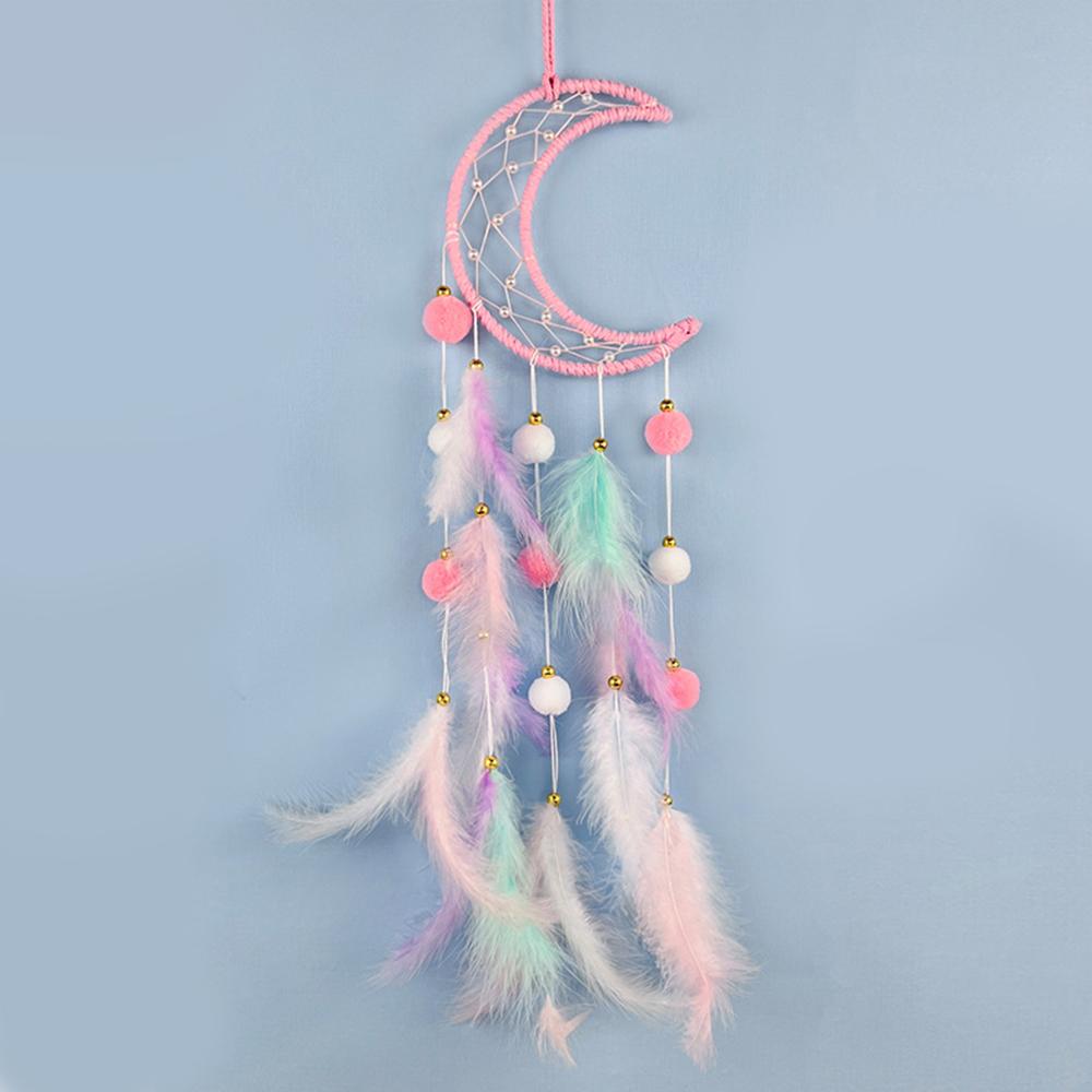 Hanging Drop Feathers Dream Catcher Hangings Fresh Ornaments Car Gifts Vintage Home Decorations Bedroom Decor Ethnic Wind Chimes