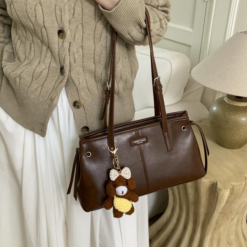 2025 осень и зима женская сумка новая мода женская сумка универсальная сумка для поездок на работу на плечо подмышку сумка-тоут