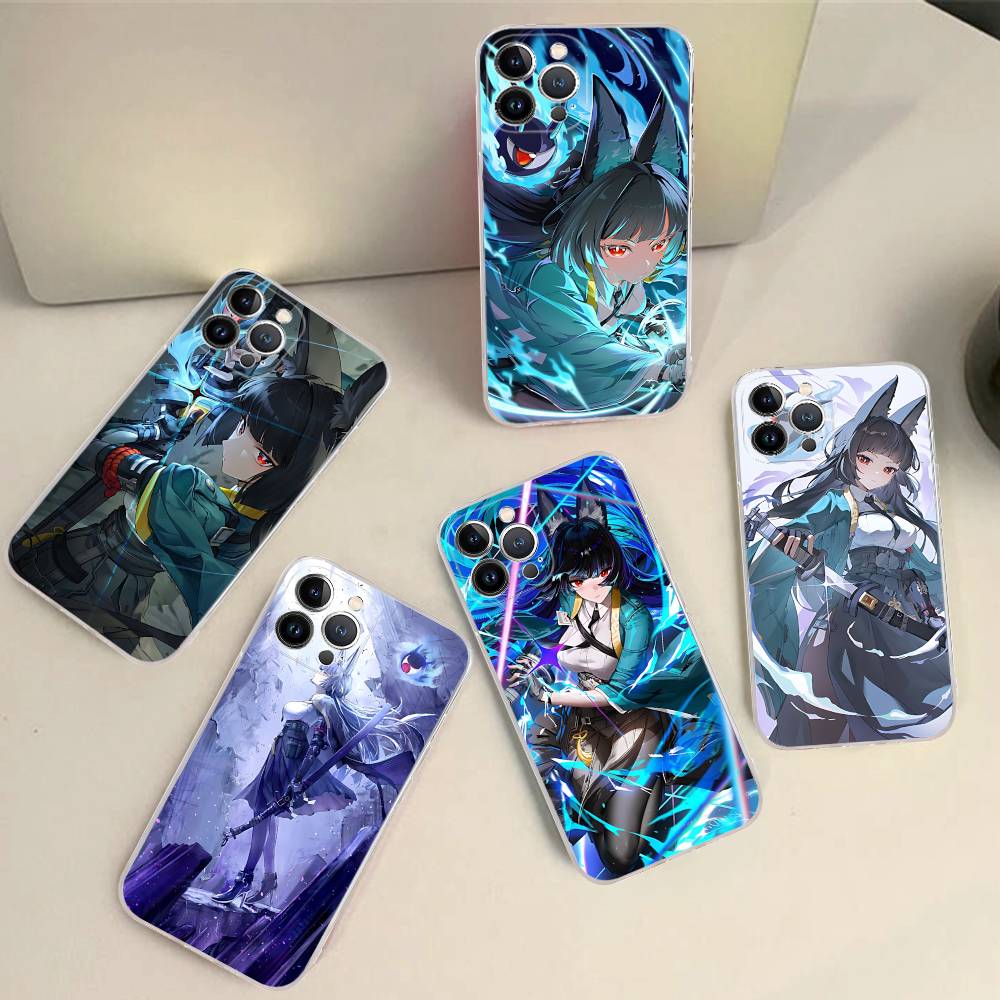 Классический Чехол H-Hoshimi Miyabi из ТПУ и Силикона Для IPhone 11 12 13 14 15 16 17 Pro Max Ударопрочный Прозрачный Задний Чехол
