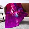 Flannel Digital Printed Blanket Conditioning Blanket Sofa Blanket Girl Gift