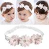 Soft Lace Flower Kids Elastic Hairband Baby Girls Headband Hair Accessories