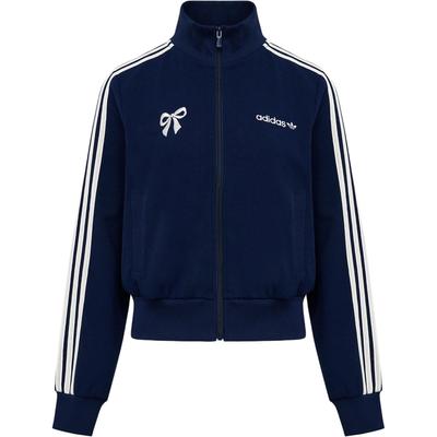 Женская спортивная куртка с длинным рукавом на молнии в ретро-полоску Originals LF1183