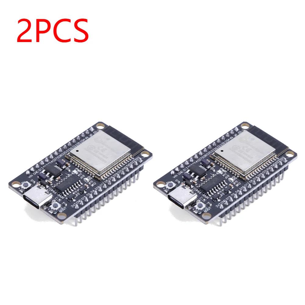 10-1pcs ESP32 WROOM-32 Development Board 5V TYPE-C CH340C WiFi+Bluetooth Power Consumption SPI Flash 32Mbits Wireless Module