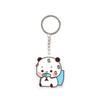 Animal Super Cute Couple Keychain Cartoon Cute Cartoon Bubu Dudu Key Chain  Car Keyring