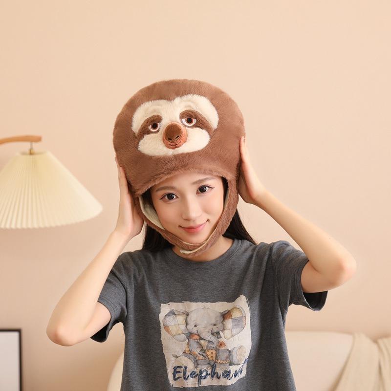 Хэллоуинская шапка-капюшон "Скорость ленивца", фотореквизит, мультяшный капюшон, фотореквизит, реквизит для выступлений