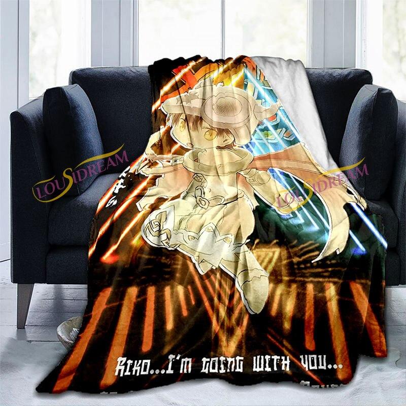 Одеяла с принтом «Сделано в бездне», детский теплый диван-кровать для гостиной, прочное фланелевое одеяло для домашнего декора для взрослых и детей