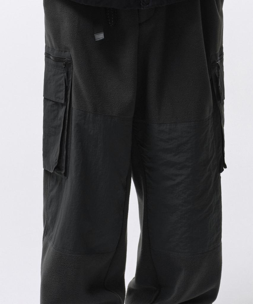 MUSINSA STANDARD [City Leisure] Polar Fleece Belted Cargo Pants [Grey]