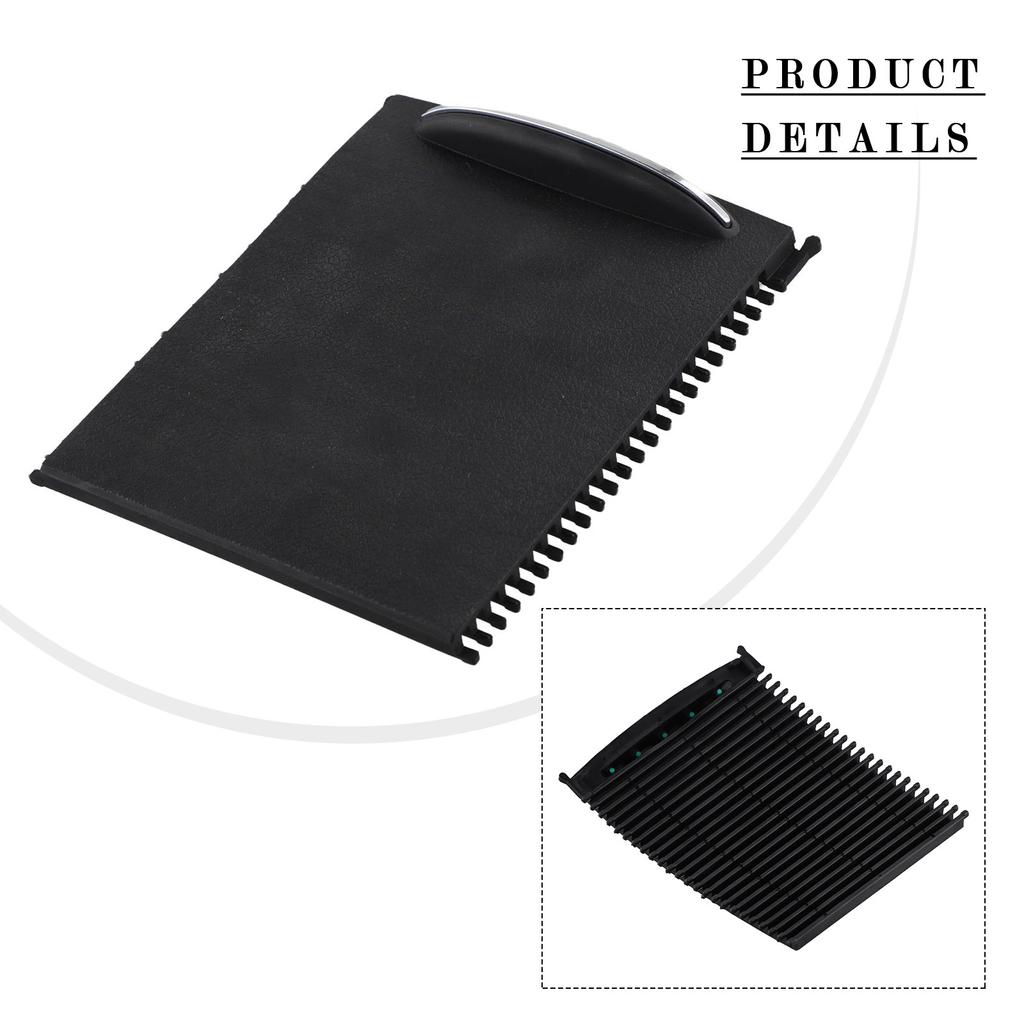 Для Mercedes-Benz Roller Blind Cover Roller Blind Cover Black Для Mercedes-Benz Roller Blind Cover New Practical