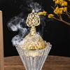 Букет из хрустального стекла Аромалампа Арабский стиль Декор для дома и офиса Арабский стиль Подставка-держатель для благовоний Аромапечь