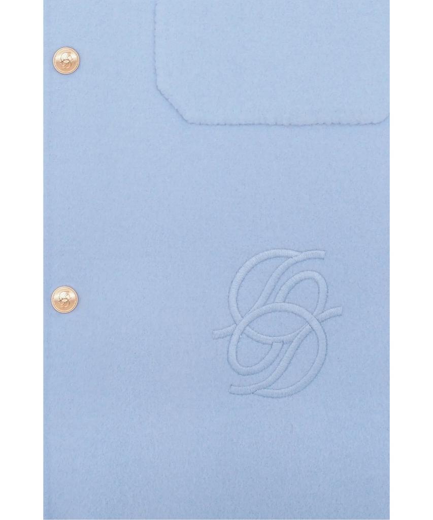 DROLE DE MONSIEUR Wool Overshirt Surchemise Laine D0Jss26100Bul