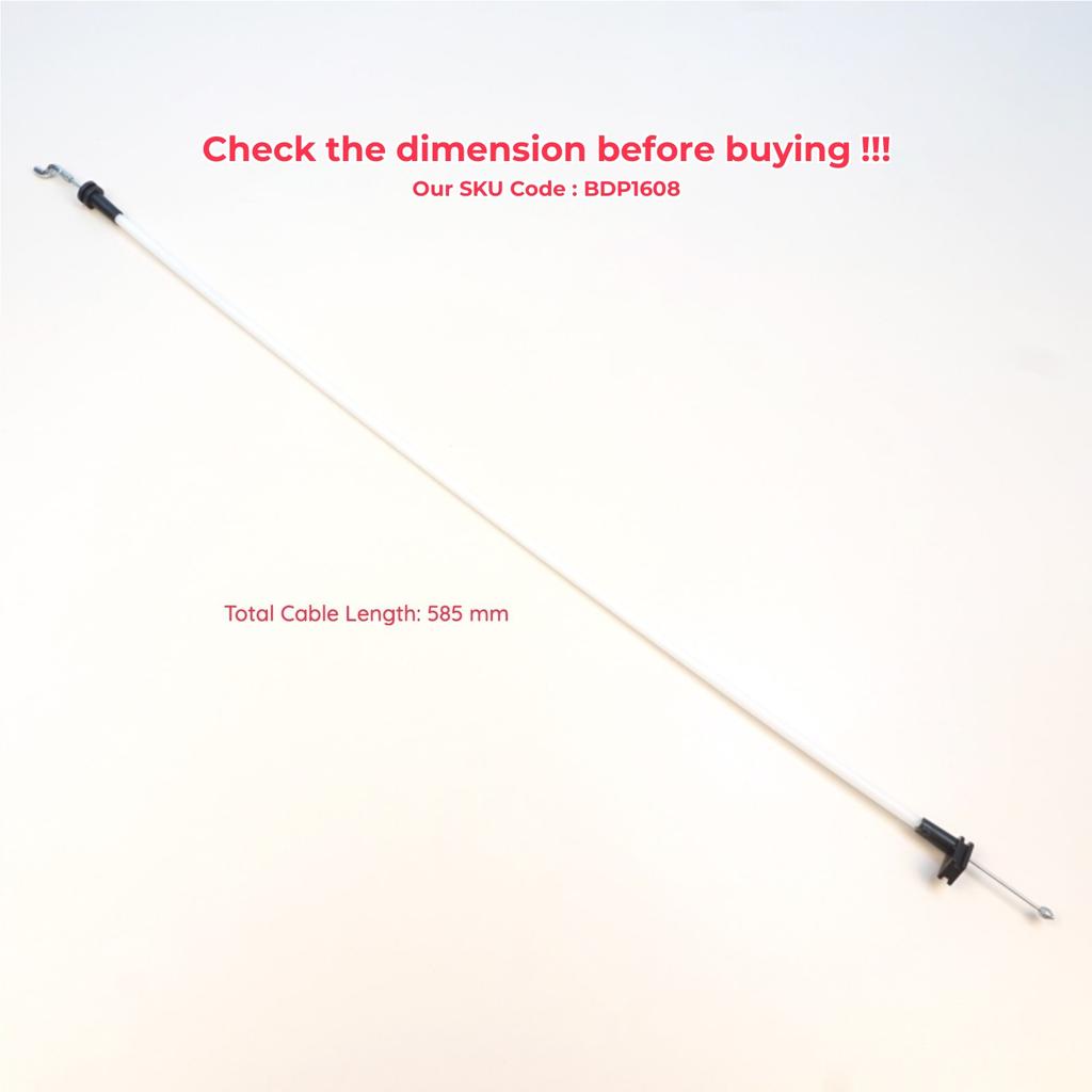 BDP1608 Front Door Handle Opening Release Cable for Mercedes Sprinter MK1 1995-2006 VW LT MK2 1996-2006 9017600704 2D0837085