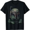 Футболка Star Wars с детализированным точечным портретом Боба Фетта