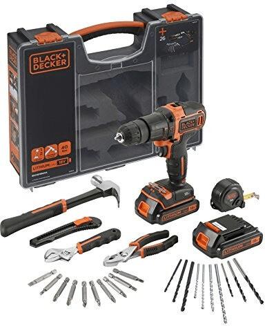 Ударный шуруповёрт Black & Decker BDCHD18