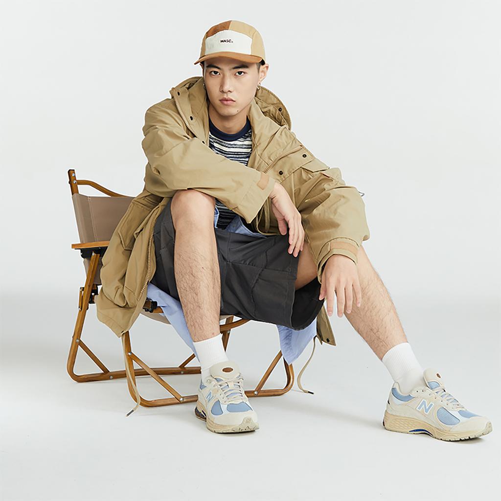 New Balance 2002R Sandstone Timberwolf Унисекс Кроссовки Кремовый Светло-Арктический-Серый M2002RBZ